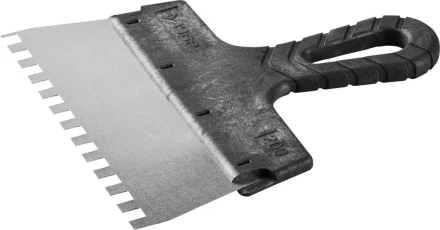 Шпатель ЗУБР "МАСТЕР" ФАСАДНЫЙ, нержавеющее полотно, 200мм, зуб 8х8мм 10078-20-08 купить в Нижневартовске