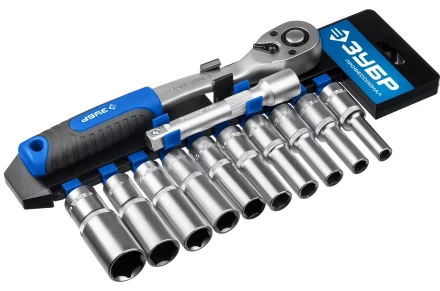 ЗУБР ТБ-12У, 12 предм., (1/2), набор торцовых головок, Профессионал (27650-H12) купить в Нижневартовске