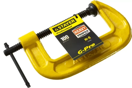 Струбцина STAYER "PROFI" G-образная, 100мм 32144-100 купить в Нижневартовске