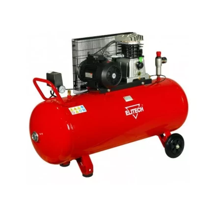 Компрессор масляный поршневой ременной Elitech КР 100/АВ858/5.5Т купить в Нижневартовске