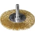 ЗУБР "ПРОФЕССИОНАЛ". Щетка дисковая для дрели, витая латунированная стальная проволока 0,3мм, 63мм 3520-063_z02 купить в Нижневартовске