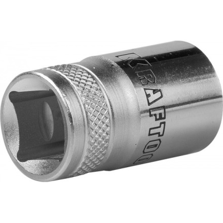 Торцовая головка KRAFTOOL &quot;INDUSTRIE QUALITAT&quot;, Cr-V, SUPER-LOCK, хромосатинированная, 1/2&quot;, 15 мм 27801-15_z01 купить в Нижневартовске