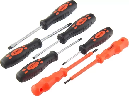 Набор отверток PH SL - 5шт. д/эл. - 2шт. проб.эл.на 220В - 1шт. 8 штук SPARTA 135435 купить в Нижневартовске