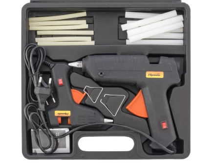 Набор клеевых пистолетов в кейсе 7/11 мм 20/100 Вт 3/8 г./мин. выключатель SPARTA 93038 купить в Нижневартовске