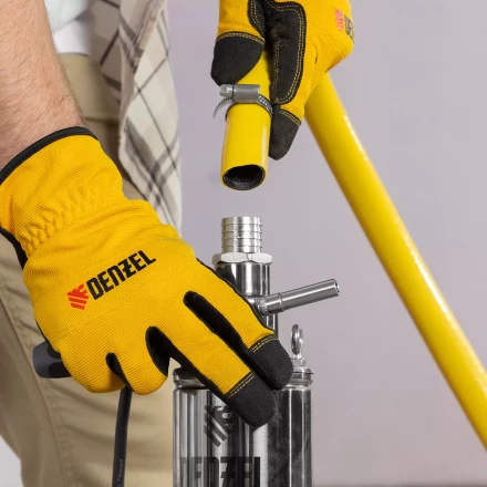 Скважинный насос Denzel DWS-3,5-100, винтовой, диаметр 3,5", 800 Вт, 1700 л/ч, напор 100 м 97251 купить в Нижневартовске