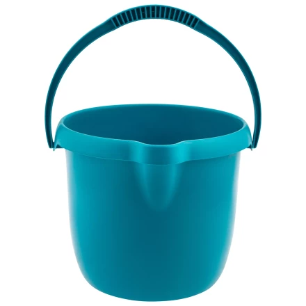 Ведро пластмассовое круглое 12 л, бирюзовое, Home Palisad 929575 купить в Нижневартовске