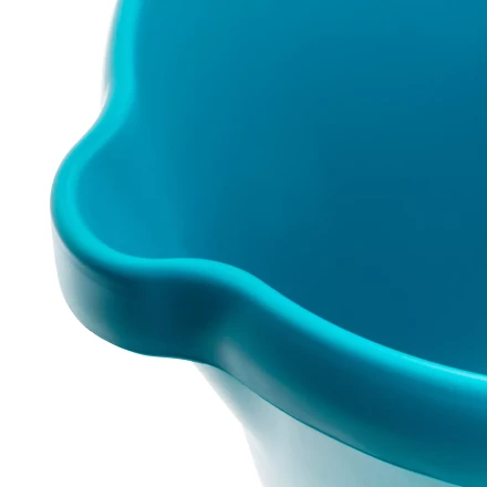 Ведро пластмассовое круглое 12 л, бирюзовое, Home Palisad 929575 купить в Нижневартовске