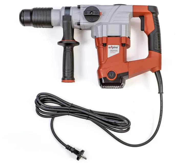 Перфоратор ESPIRA RHI-M4002 (sds max 220 – 240В/50 Гц, мощность 1500 Вт, эн.удара 10 Дж, вес 7.2 кг, кейс), 400551 купить в Нижневартовске