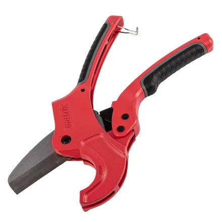 Ножницы для резки изделий из ПВХ, D до 42 мм, лезвие из нерж. стали, автоматич. Matrix 78411 купить в Нижневартовске