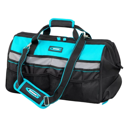 Сумка для инструмента Gross 90276, 500х280х290мм, выдвижная рукоятка, колеса, наплечный ремень купить в Нижневартовске