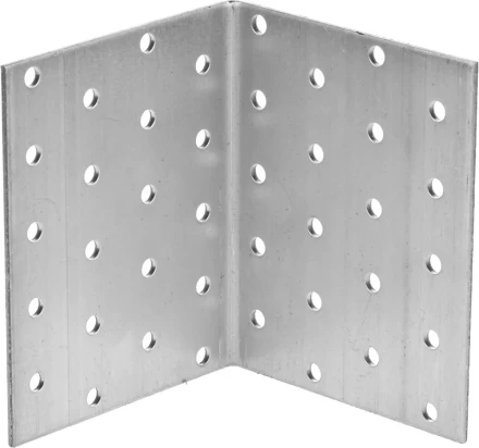 Крепежный угол ЗУБР "МАСТЕР" равносторонний, 100х80х80мм, 20шт 310205-100-080 купить в Нижневартовске