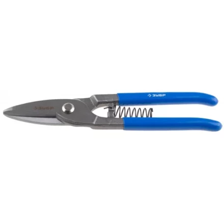 Ножницы по металлу цельнокованые ЗУБР 220мм, прямые, усиленные, твердость HRC 58-61 23012-25_z01 купить в Нижневартовске