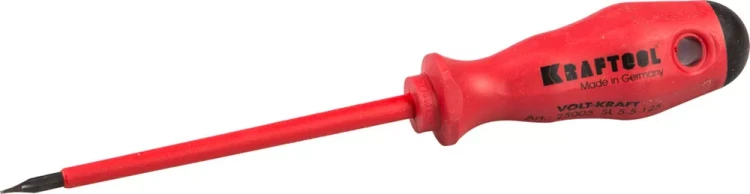 Отвертка KRAFTOOL "VOLT-KRAFT" 1000В, SL 5,5х125мм 25005-5.5-125 купить в Нижневартовске