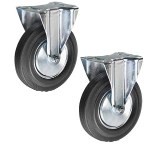 Колесо неповоротное резина FC 63 160 мм (F) 1001773 купить в Нижневартовске