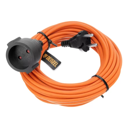 Удлинитель-шнур силовой Denzel Garden Series, б/з, ПВС, 10м, 1 розетка, 2 x 1 мм, 3 м, 37401 купить в Нижневартовске