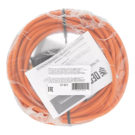 Удлинитель-шнур силовой Denzel Garden Series, б/з, ПВС, 10м, 1 розетка, 2 x 1 мм, 3 м, 37401 купить в Нижневартовске