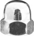 Гайка ЗУБР колпачковая DIN 1587, оцинкованная,  M5, ТФ0, 12000 шт. 4-303680-05 купить в Нижневартовске
