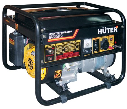 Бензогенератор HUTER DY3000LX электростартер купить в Нижневартовске