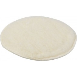 Полировальная насадка ЗУБР из искусственного меха на липучке, 150мм 3595-150