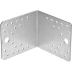 Крепежный угол ЗУБР "МАСТЕР", 90х105х105мм, 20шт 310125-90-105 купить в Нижневартовске
