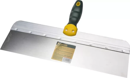 Шпатель KRAFTOOL фасадный с двухкомпонентной ручкой, нержавеющее полотно, 400мм 10036-400 купить в Нижневартовске