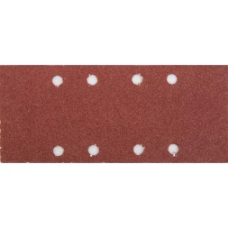 Лист шлифовальный универсальный STAYER &quot;MASTER&quot; на зажимах, 8 отверстий по краю, для ПШМ, Р60, 93х230мм, 5шт 35465-060