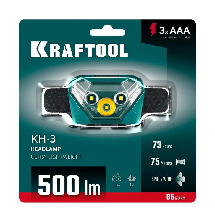 Налобный фонарь KH-3 56456 купить в Нижневартовске