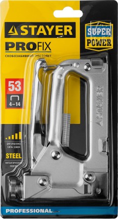 Степлер для скоб &quot;Pro 53&quot; тип 53 (4-14 мм), STAYER Professional 3150_z01 купить в Нижневартовске