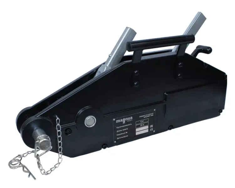 Лебедка рычажная МТМ Magnus-Profi WRP-5400, 5.4 т, канат 20 м купить в Нижневартовске