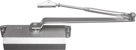 Доводчик дверной ЗУБР для дверей массой до 100 кг цвет серебро 37910-100 купить в Нижневартовске