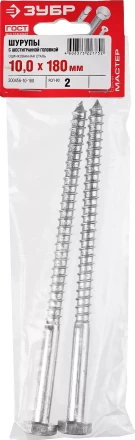 Шурупы ШДШ с шестигранной головкой (DIN 571) пакет серия МАСТЕР купить в Нижневартовске