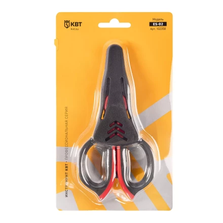 Ножницы электрика универсальные КВТ ES-02 для резки проводов до 6 мм (102358) купить в Нижневартовске