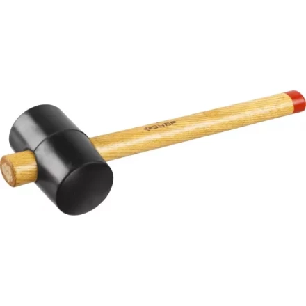 Киянка ЗУБР &quot;МАСТЕР&quot; резиновая с деревянной ручкой, 0,45кг 2050-65_z01 купить в Нижневартовске