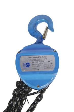 Таль ручная шестеренная TOR ТРШ C 5ТХ6M PRO 101561 купить в Нижневартовске