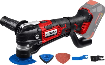 ЗУБР C1-18, 18 В, OQIS, без АКБ, реноватор, набор насадок (МФИ-18 Н) купить в Нижневартовске