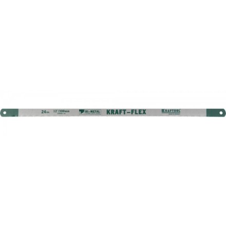 Полотно &quot;KRAFT-FLEX&quot; по металлу, KRAFTOOL 15942-24-S50, Bi-Metal, 24TPI, 300 мм, 50 шт 15942-24-S50 купить в Нижневартовске