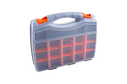 Ящик-органайзер пластиковый двусторонний Кратон 380 мм 2 14 01 016 купить в Нижневартовске