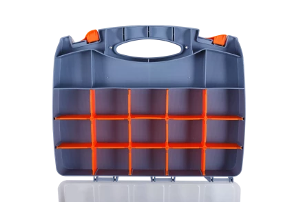 Ящик-органайзер пластиковый двусторонний Кратон 380 мм 2 14 01 016 купить в Нижневартовске