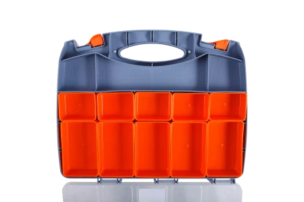 Ящик-органайзер пластиковый двусторонний Кратон 380 мм 2 14 01 016 купить в Нижневартовске
