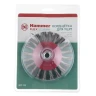 Кордщетка HAMMER тарелка 125мм для УШМ витая сталь (207-113) купить в Нижневартовске