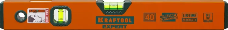 Уровень коробчатый, KRAFTOOL 34710-040, 2 ампулы, 0,5 мм/м, 400мм 34710-040_z01 купить в Нижневартовске