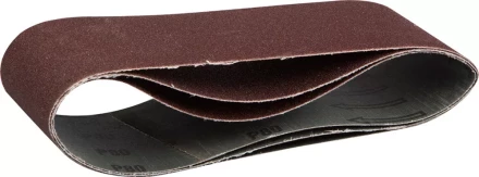 Лента шлифовальная бесконечная ЗУБР "МАСТЕР" на тканевой основе, для ЛШМ, P80, 75х457мм, 3шт 35541-080 купить в Нижневартовске