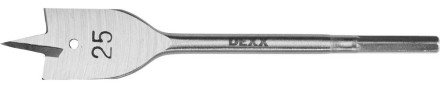 Сверло по дереву перовое, шестигранный хвостовик, DEXX 2945-25, d=25мм 2945-25 купить в Нижневартовске