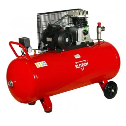 Компрессор масляный поршневой ременной Elitech КР 200/AB515/3Т купить в Нижневартовске