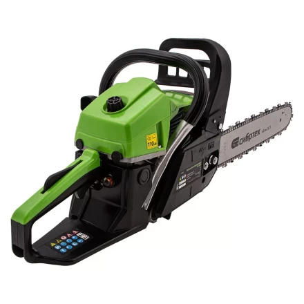 Пила цепная бензиновая БП-4540, 45 см3, шина 40 см, шаг 0.325, паз 1,5 мм, 64 звена Сибртех 95208 купить в Нижневартовске