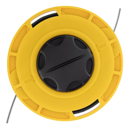 Катушка триммер. полуавтомат. легкая заправка гайка М10 М10 М8, лев.,шаг 1,0 1,25мм// Denzel 96392 купить в Нижневартовске