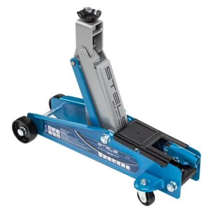 Домкрат гидравлический подкатной, высокий подъем, 3т, SUV, 190-535 мм, в кейсе Stels 51157 купить в Нижневартовске