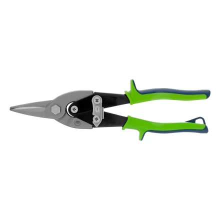 Ножницы по металлу, Сибртех 250 мм, прямой рез, сталь С55, двухкомпонентные рукоятки, 78336 купить в Нижневартовске