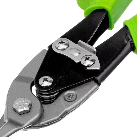 Ножницы по металлу, Сибртех 250 мм, прямой рез, сталь С55, двухкомпонентные рукоятки, 78336 купить в Нижневартовске