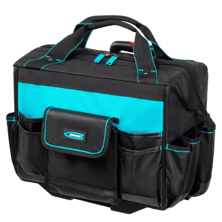 Сумка для инструмента Gross 90277, 460х240х340мм, выдвижная рукоятка, колеса купить в Нижневартовске